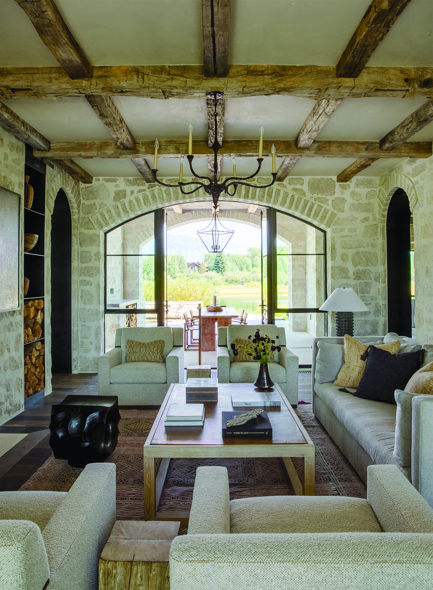 Jackson Arch Door Living Room