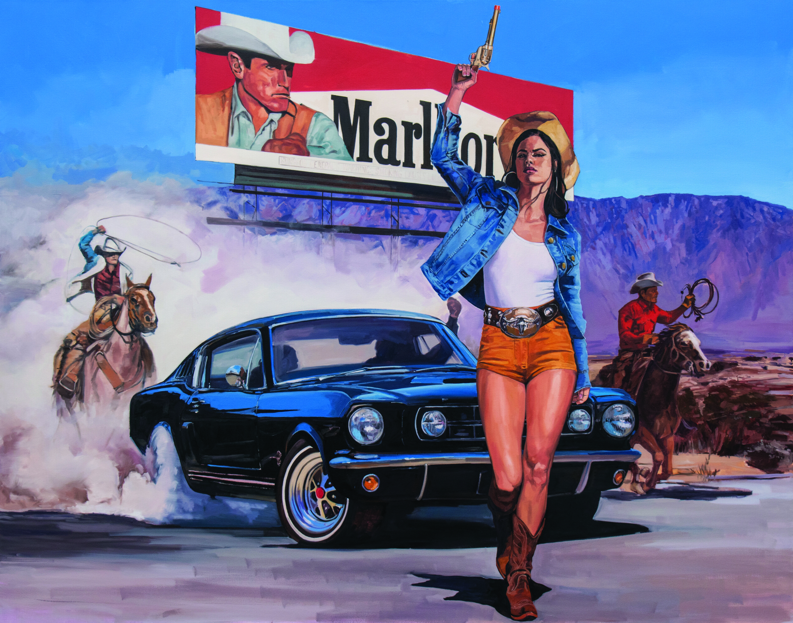 Liberty In The Desert 2022 Oil On Canvas 66 X 84 Inches 20500