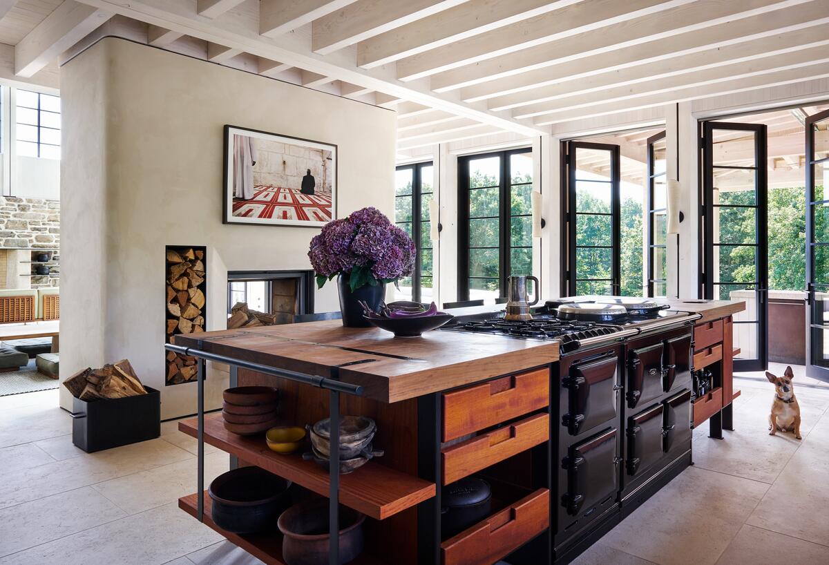 Modern Farmhouse Compound In Upstate New York By Designer Niels Schoenfelder